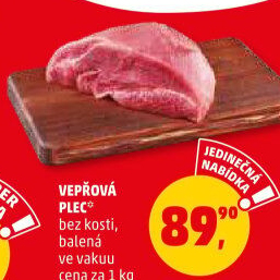 Vepřová plec bez kosti