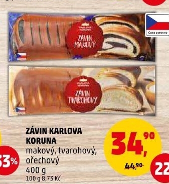 Závin Karlova Koruna