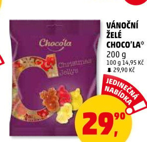 Želé ovocné Choco'