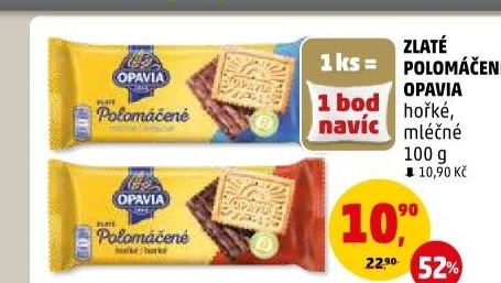 Zlaté polomáčené Opavia