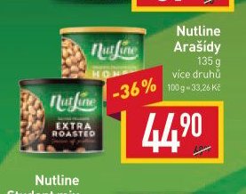 Nutline Arašídy 135g