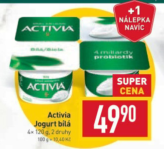 Bílý jogurt Activia Danone