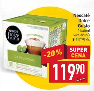 Kapsle Dolce Gusto Nescafé