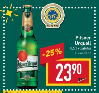 Pivo Pilsner Urquell