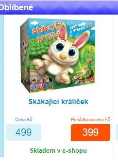 Skákající králíček