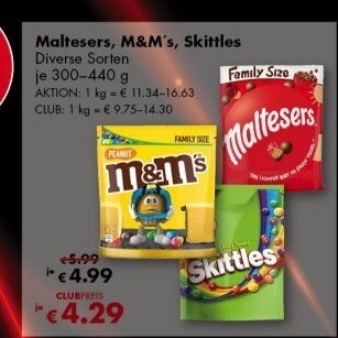 Pralinky čokoládové Maltesers