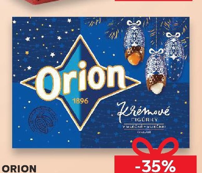 Orion Krémové/Lanýžové figurky 333 g/315 g