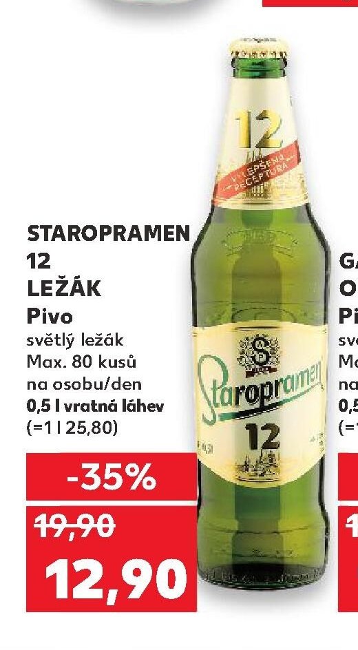 Staropramen 12 Ležák