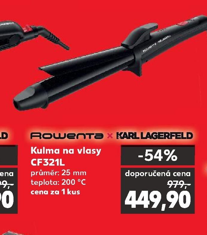 Rowenta x Karl Lagerfeld Kulma na vlasy CF321L
