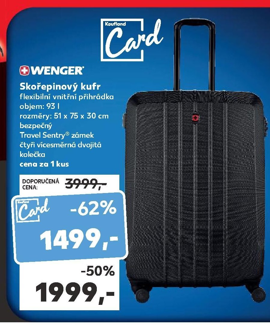 Wenger Skořepinový kufr