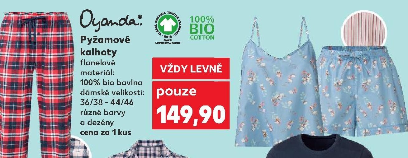 Oyanda Pyžamové kalhoty