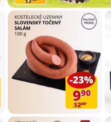 Slovenský točený salám