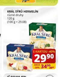 Král sýrů Hermelín