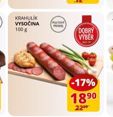 Krahulík Vysočina