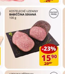 KOSTELECKÉ UZENINY BABIČČINA SEKANÁ
