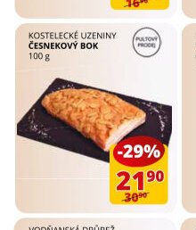 KOSTELECKÉ UZENINY ČESNEKOVÝ BOK