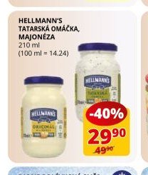 Hellmann's tatarská omáčka, majonéza