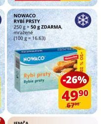 Nowaco rybí prsty