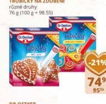Dr.Oetker trubičky