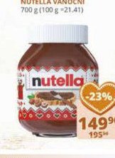Nutella vánoční