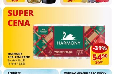 Harmony toaletní papír