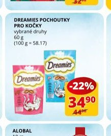 Dreamies pochoutky pro kočky