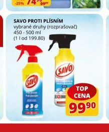 Savo proti plísním