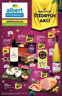 akční leták Albert 15.11.2023-31.12.2023