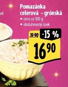 Celerová pomazánka - grónská