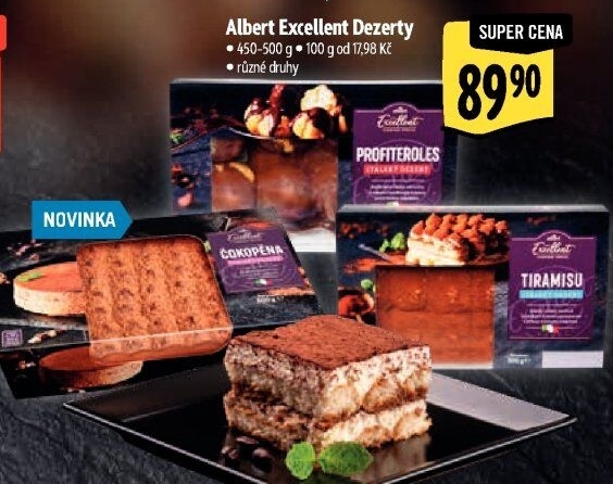 Dezerty Albert Excellent