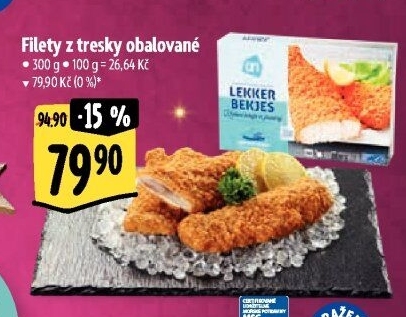 Filety z tresky obalované mražené Albert Heijn