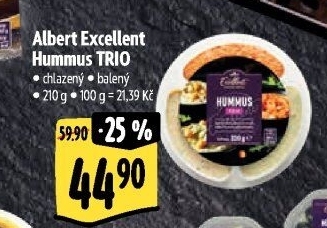 Hummus trio Albert Excellent