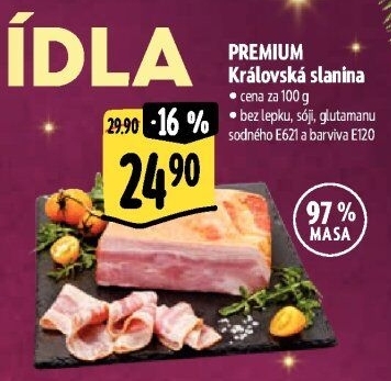 Královská slanina Premium Albertovo uzenářství