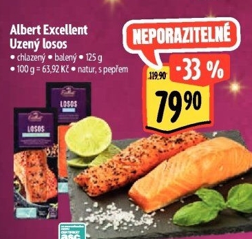Losos uzený Albert Excellent