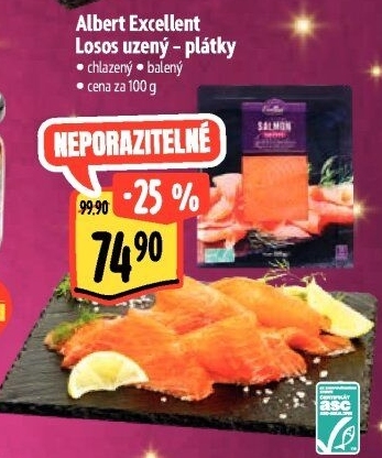 Losos uzený Albert Excellent
