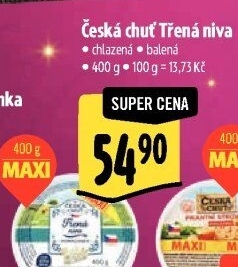 Pomazánka třená niva Česká chuť