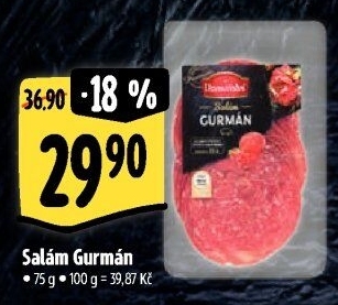 Salám Gurmán Premium Albertovo uzenářství