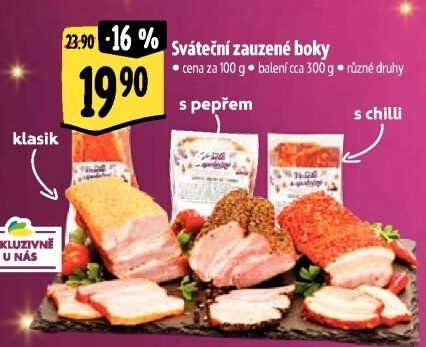 Sváteční zauzený bok