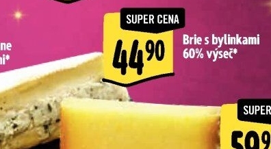 Sýr Brie s bylinkami