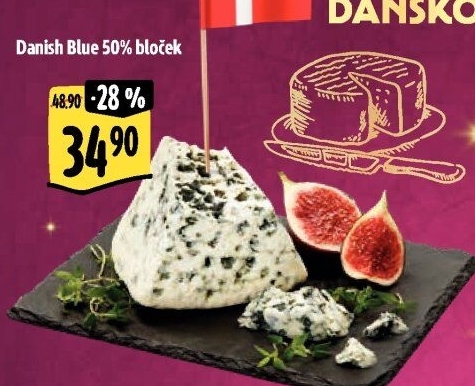 Sýr Danish Blue 50%