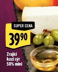 Sýr kozí zrající 50%