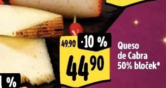Sýr Queso de Cabra 50 %