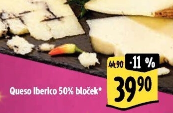 Sýr Queso Iberico 50%
