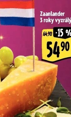 Sýr Zaanlander vyzrálý