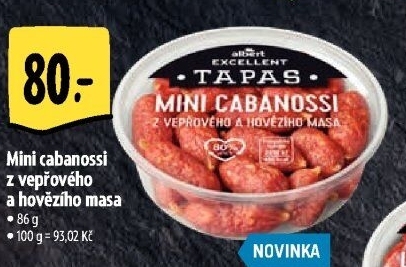 Tapas mini cabanossi Albert Excellent