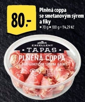 Tapas plněné Coppa Albert Excellent