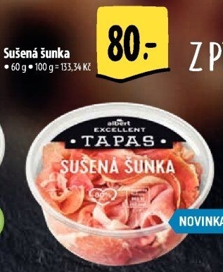 Tapas sušená šunka Albert Excellent