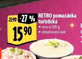 Turistická pomazánka Retro Albert