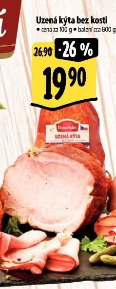 Uzená kýta bez kosti Albertovo uzenářství