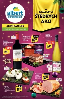akční leták Albert 15.11.2023-31.12.2023